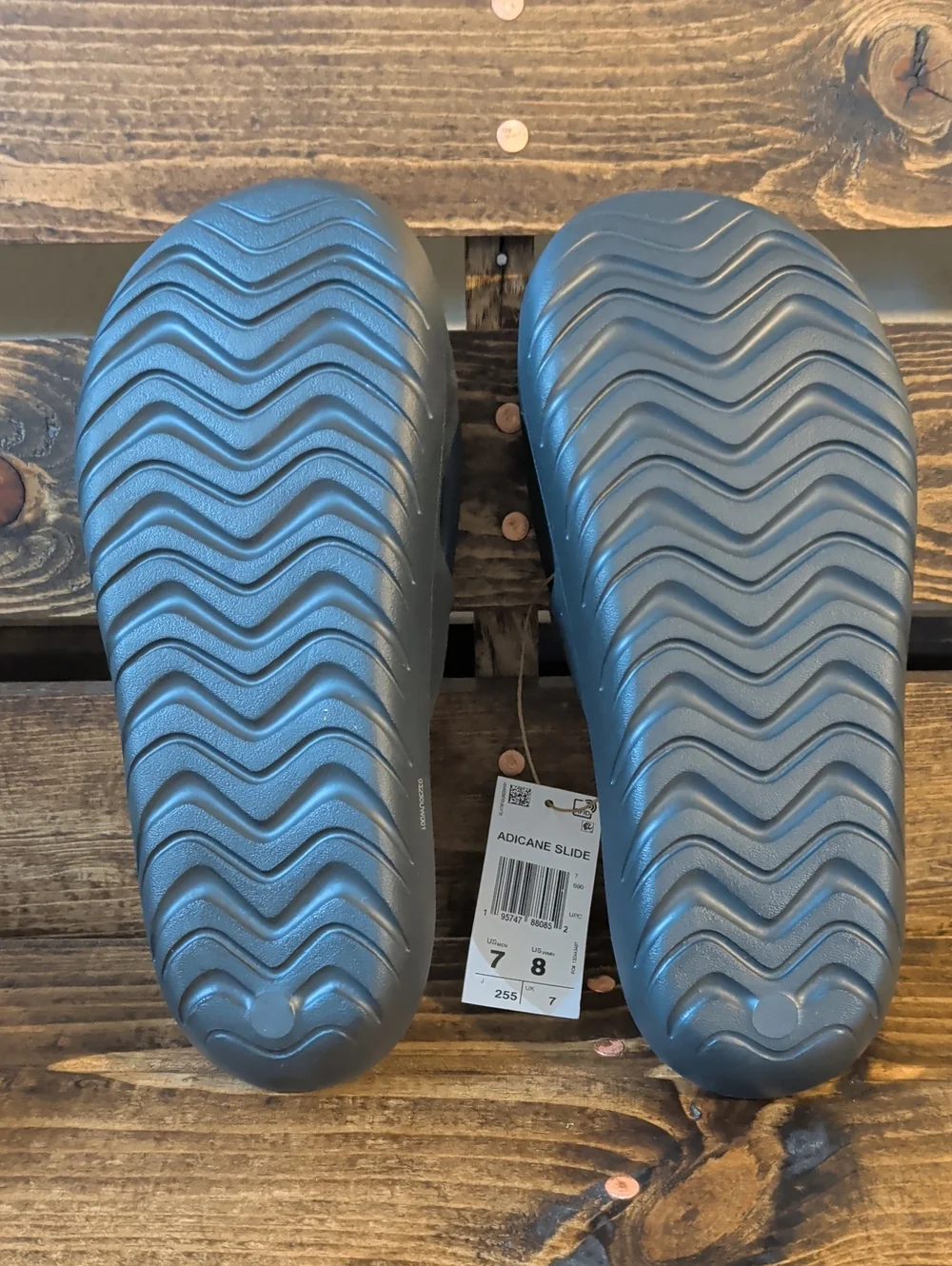 adidas Unisex Black Adicane Slide Sandals